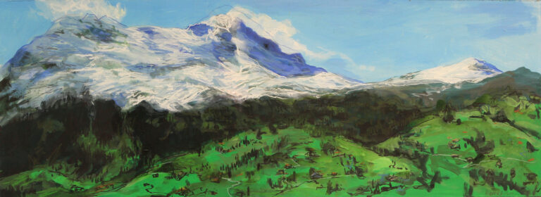 Study for Eiger From Chatel (Jersey)